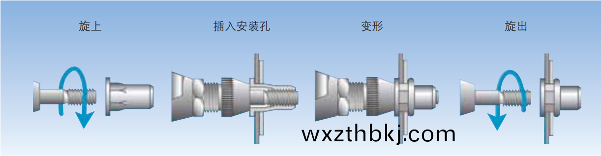 平(ping)頭(tou)半(ban)六角盲(mang)孔鉚(liu)螺母(mu)