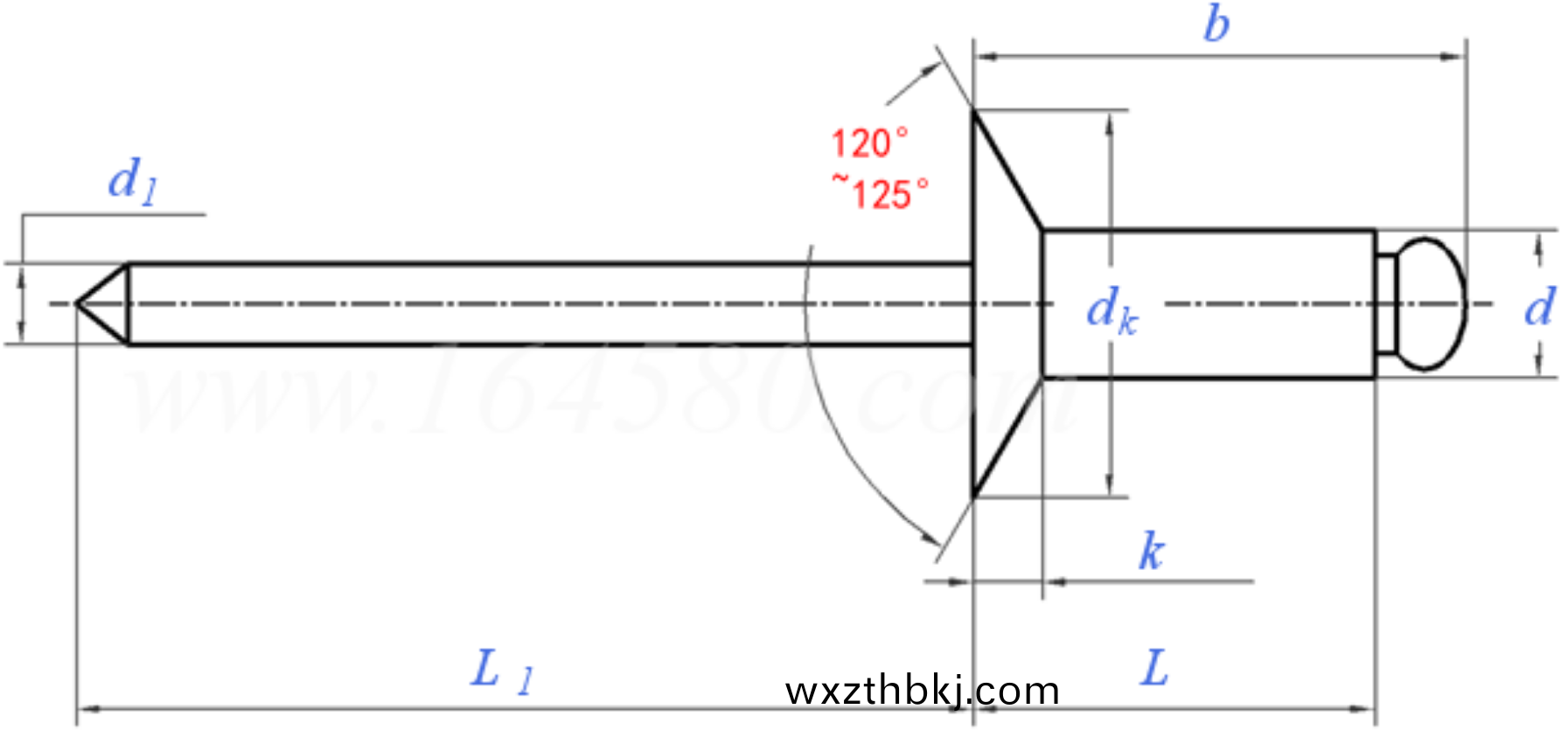 沉(chen)頭(tou)鋁抽(chou)芯拉(la)釘(ding)