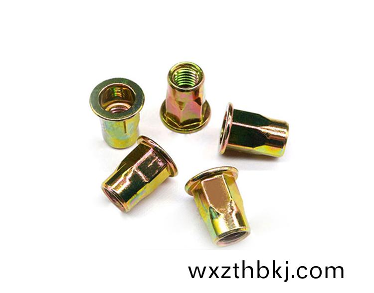 平(ping)頭半六角通(tong)孔拉(la)鉚(liu)螺(luo)母