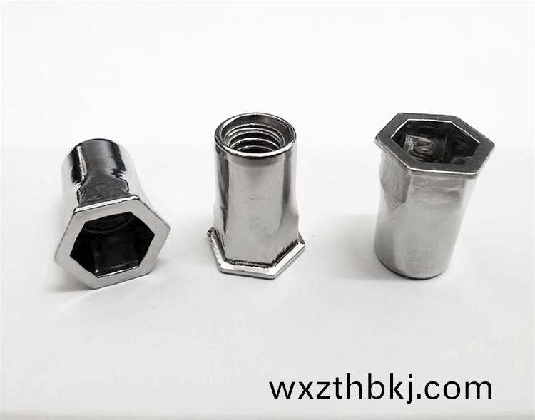 沉(chen)頭內(nei)外六(liu)角通(tong)孔鉚(liu)螺母(mu)(不(bu)鏽鋼)