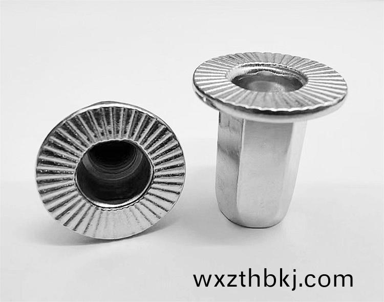 平六角大(da)戼(mao)鉚(liu)螺母(mu)