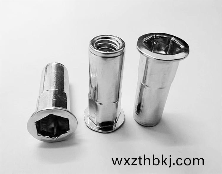 加(jia)長(zhang)型平頭(tou)六(liu)角鉚螺(luo)母(mu)